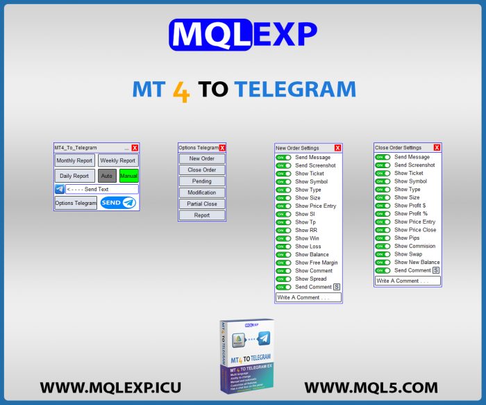 MT4 To Telegram Channel EA