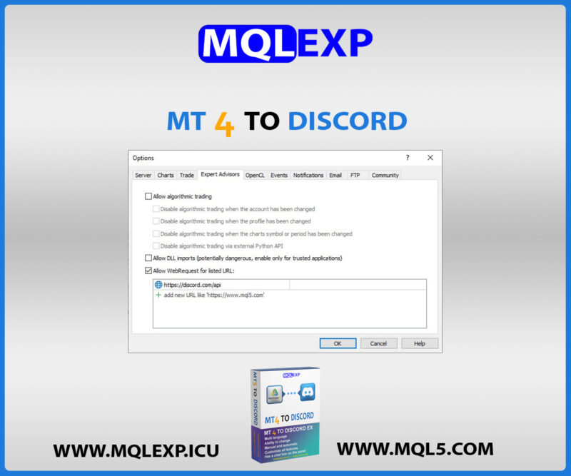 MT4 To Discord Channel