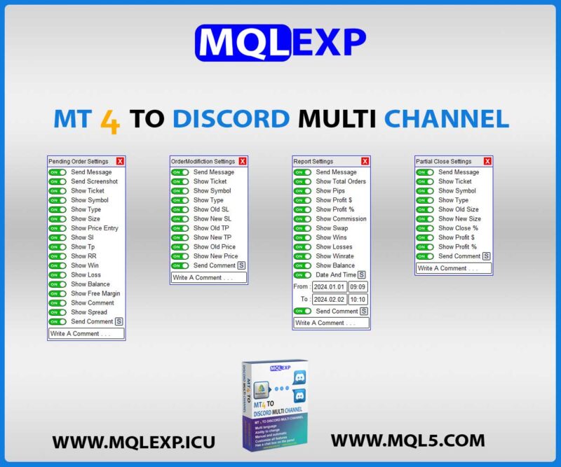 MT4 To Discord Multi Channel