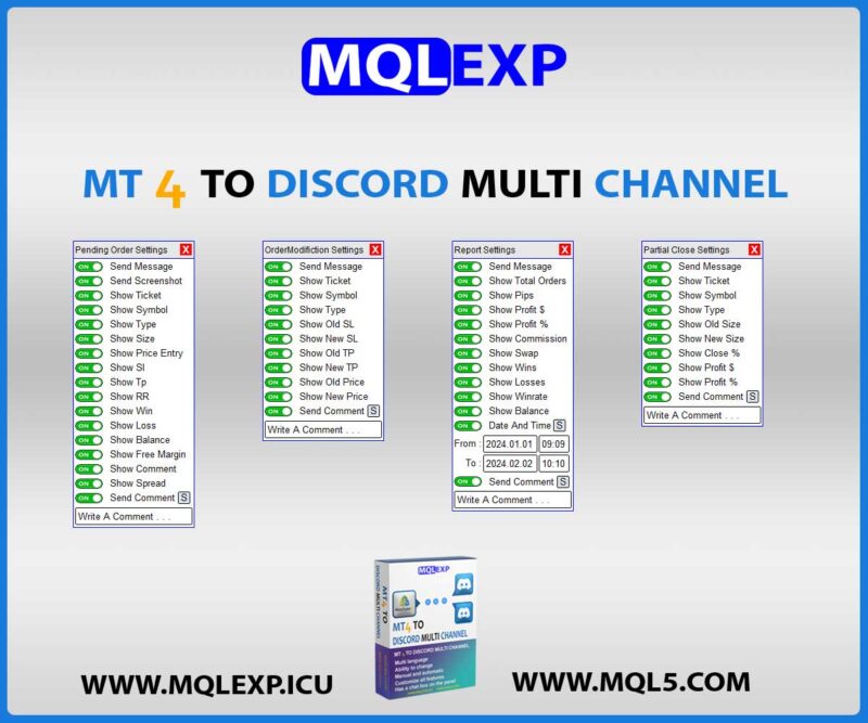 MT4 To Telegram Multi Channel