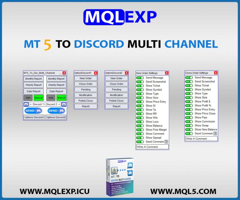 MT5 To Discord Multi Channel