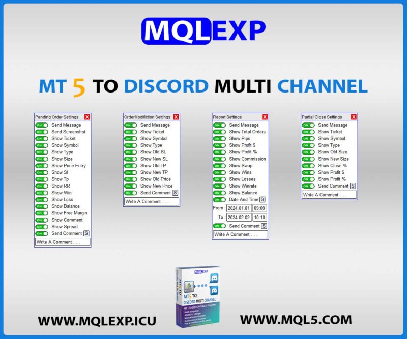 MT5 To Discord Multi Channel