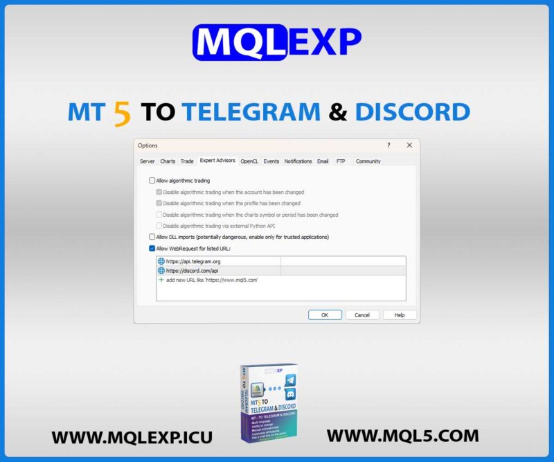 MT5 To Telegram And Discord