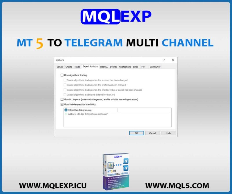 MT5 To Telegram Multi Channel