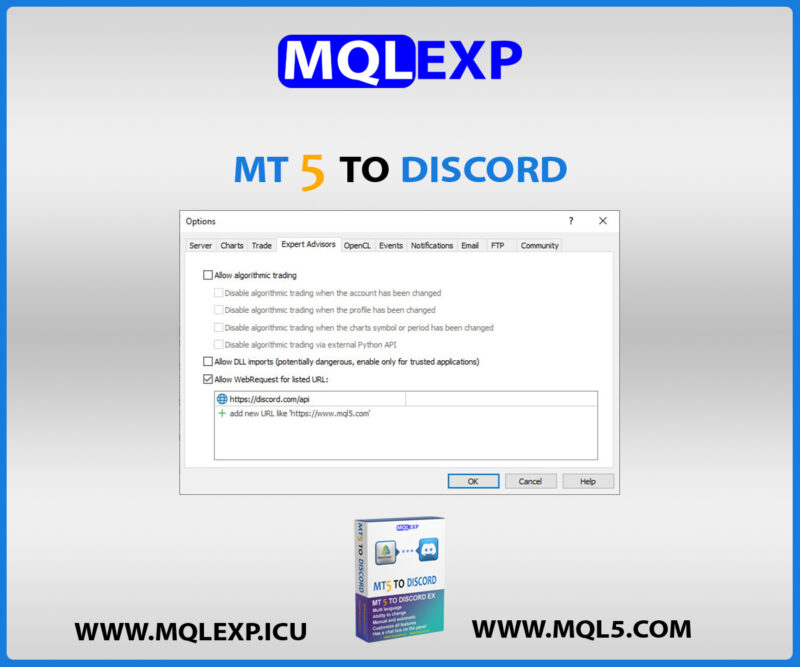 MT5 TO DISCORD CHANNEL